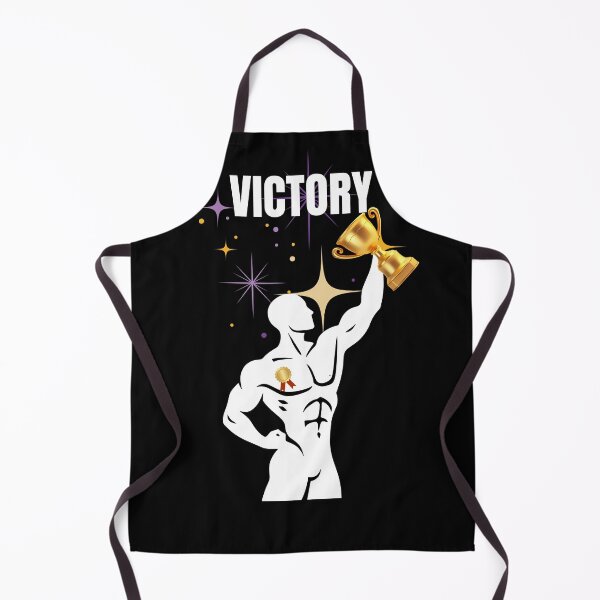 Item preview, Golden Victory - Bodybuilder Flexing Muscle Champion Art designed and sold by poomfitshirt.