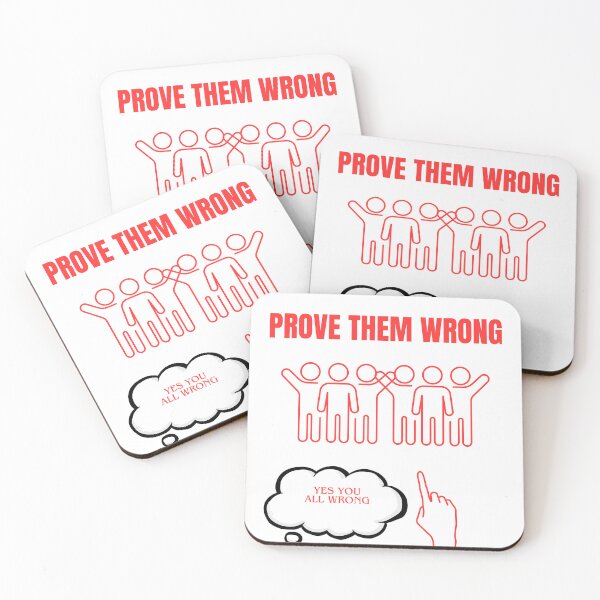 Item preview, Prove Them Wrong - Motivational Success Mindset Art designed and sold by poomfitshirt.