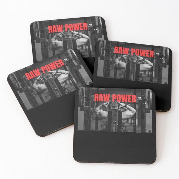 Item preview, Raw Power - Realistic Bodybuilder Bodybuilding Flexing Muscle Art designed and sold by poomfitshirt.