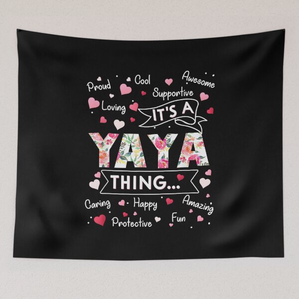 Item preview, It's a Yaya Thing Funny Sayings Cute Grandma Mothers Day designed and sold by ElaineOSantamar.