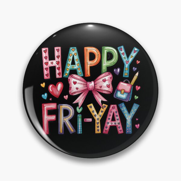 Item preview, Happy Fri-Yay Teacher Fry Yay Friday Weekend Funny Fri-Yay designed and sold by ElaineOSantamar.