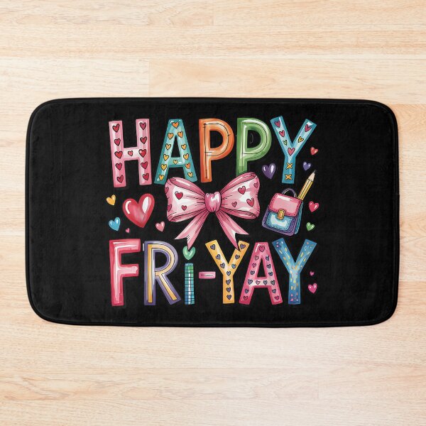 Item preview, Happy Fri-Yay Teacher Fry Yay Friday Weekend Funny Fri-Yay designed and sold by ElaineOSantamar.
