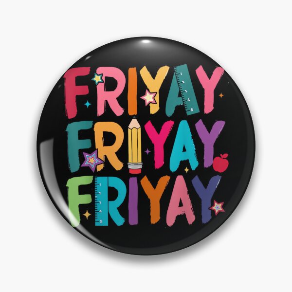 Item preview, Happy Fri-Yay Teacher Fry Yay Friday Weekend Cute Fri-Yay designed and sold by ElaineOSantamar.
