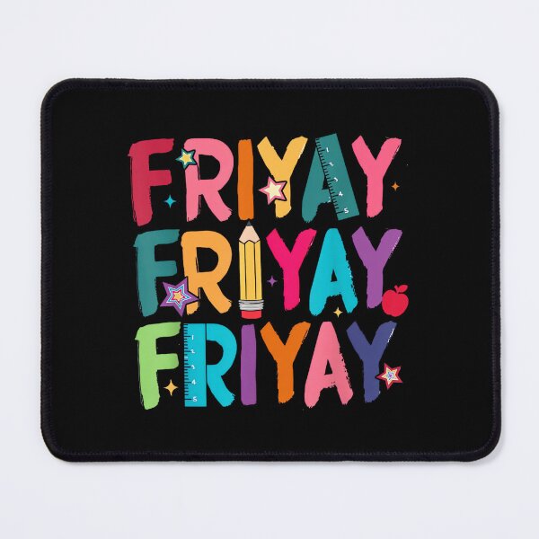 Item preview, Happy Fri-Yay Teacher Fry Yay Friday Weekend Cute Fri-Yay designed and sold by ElaineOSantamar.