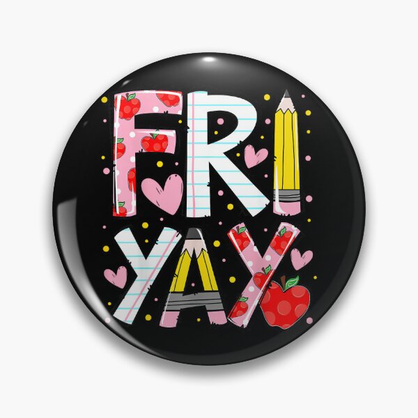 Item preview, Happy Fri-Yay Teacher Back to School Funny Friday Lovers designed and sold by ElaineOSantamar.