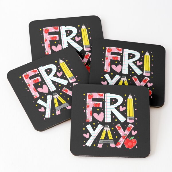 Item preview, Happy Fri-Yay Teacher Back to School Funny Friday Lovers designed and sold by ElaineOSantamar.