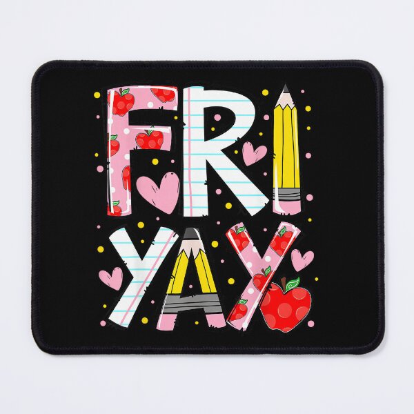 Item preview, Happy Fri-Yay Teacher Back to School Funny Friday Lovers designed and sold by ElaineOSantamar.