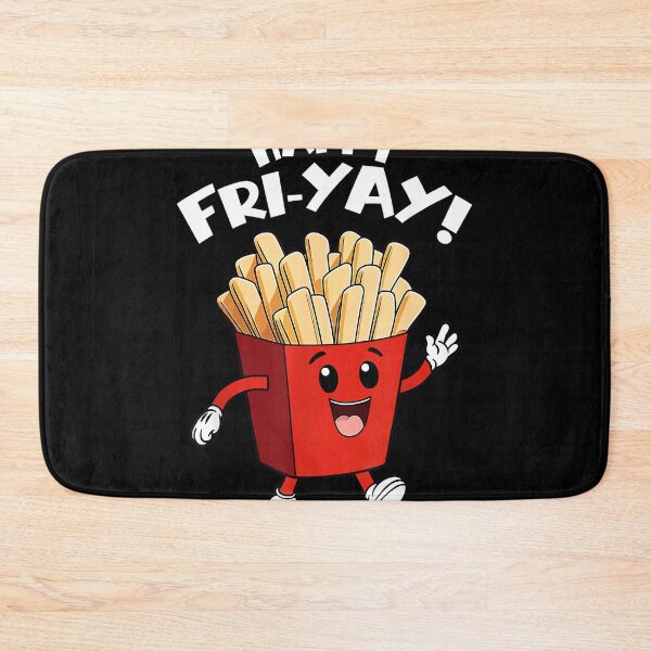 Item preview, Happy Fri-Yay Funny Cute Teacher Friday French Fry designed and sold by ElaineOSantamar.