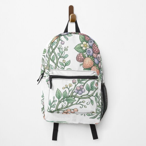 Item preview, Wild Berries & Botanical Wreath Illustration designed and sold by MoonSoul Studio.