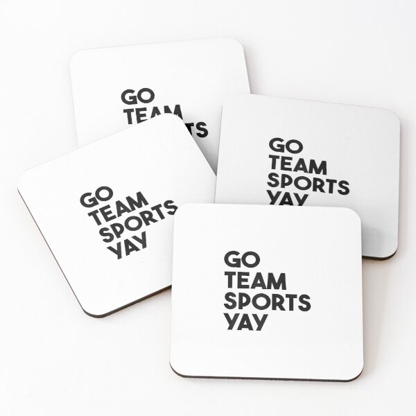 Item preview, Go Team Sports Yay Funny Sarcastic Game Day designed and sold by ElaineOSantamar.