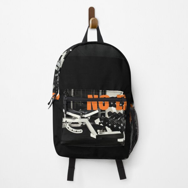Item preview, No Excuses - Dumbbell Rack Gym Photography Art designed and sold by poomfitshirt.