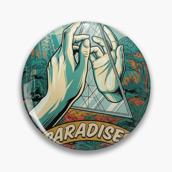 Artikelvorschau, Retro-Comic-Kunst aus dem Jahr 1999: Tropisches Paradies, Mystisches Dreieck entworfen und verkauft von TopKult.