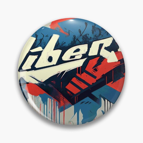 Item preview, Graffiti "Liberty" Protest Art Poster designed and sold by thelivingrp.