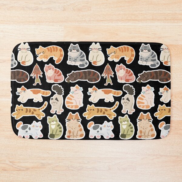 Item preview, Adorable kitten patterns  designed and sold by xiao xuans.