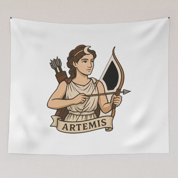 Item preview, Artemis II Patch Sticker designed and sold by NCNGDESIGN.