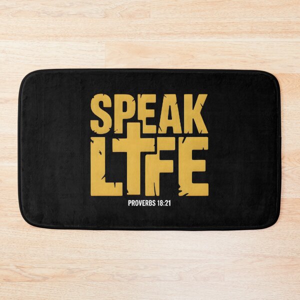 Item preview, Speak Life - Proverbs 18:21 Faith Based Graphic Tee designed and sold by ForgedByFaith.