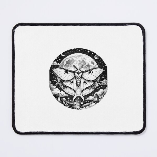 Item preview, Lunar luna Moth designed and sold by ArtfulSoules.