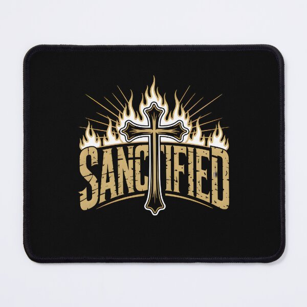 Item preview, Sanctified - Christian Holiness Faith Based Graphic Tee designed and sold by ForgedByFaith.