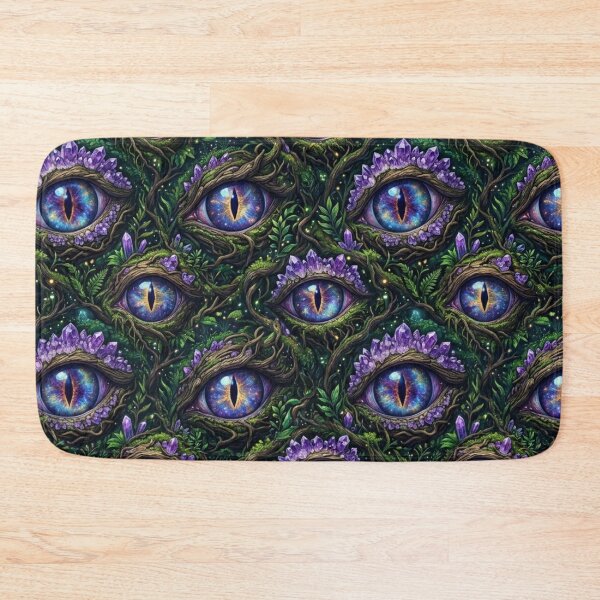 Item preview, Crystal Geode Dragon Eyes Pattern - Amethyst Nebula designed and sold by InnerwayStudio.
