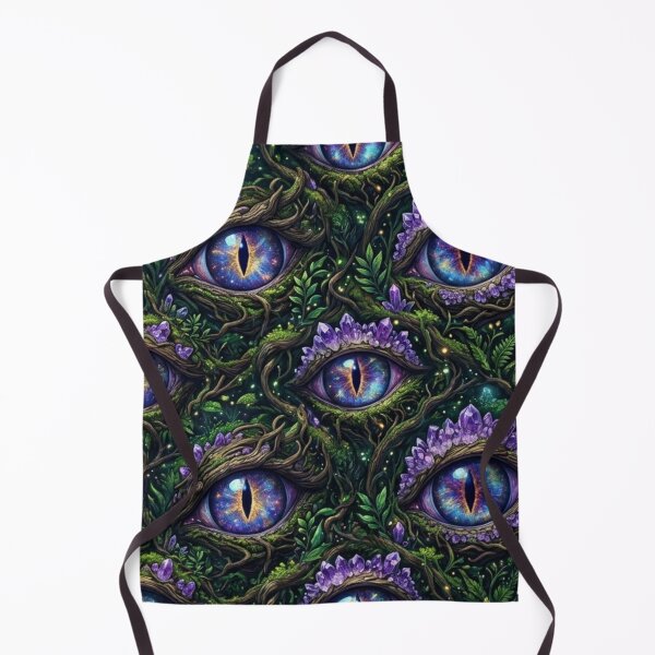Item preview, Crystal Geode Dragon Eyes Pattern - Amethyst Nebula designed and sold by InnerwayStudio.