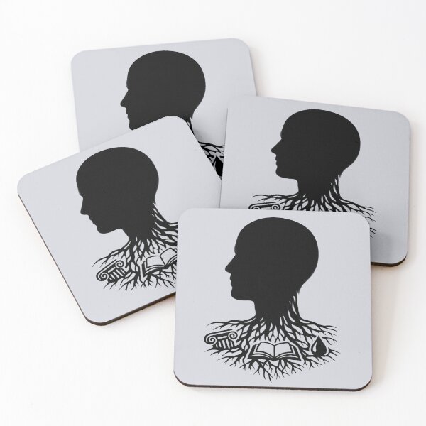 Item preview, Roots of Thought — Minimalist Mind & Knowledge Source Illustration designed and sold by PERSPECTIVERED.