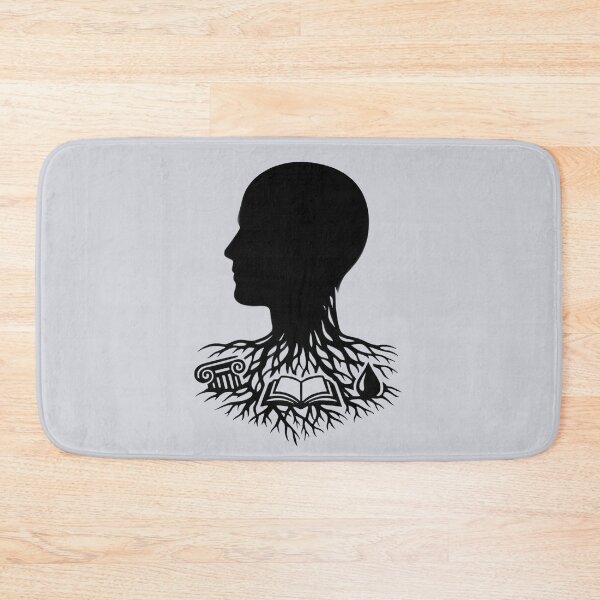 Item preview, Roots of Thought — Minimalist Mind & Knowledge Source Illustration designed and sold by PERSPECTIVERED.