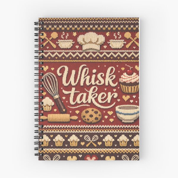 Item preview, Whisk Taker Baking Knitting Pattern Funny Wordplay designed and sold by Mauswohn.
