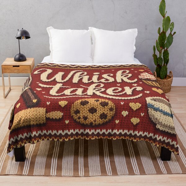 Item preview, Whisk Taker Baking Knitting Pattern Funny Wordplay designed and sold by Mauswohn.