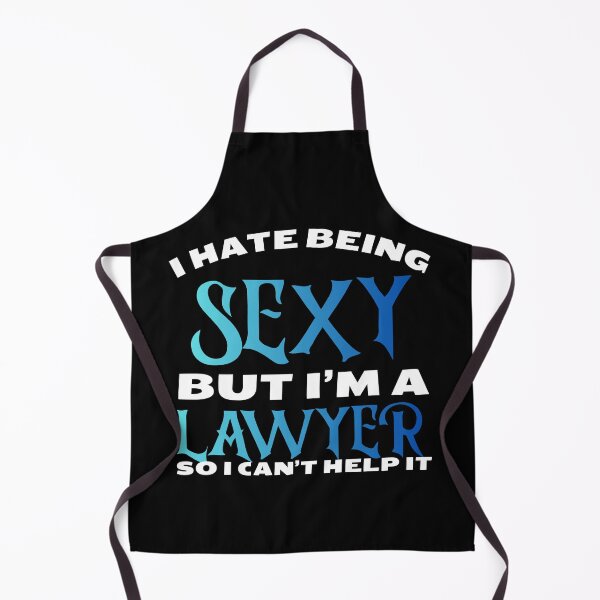 Item preview, I hate being sexy but i'm a lawyer so i can't help it in blue Classic Funny T-Shirt designed and sold by OldSkullDesigns.