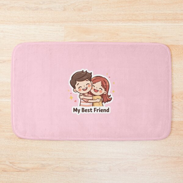 Item preview, My Best Friend Couple Sticker designed and sold by Digital_products_0111.