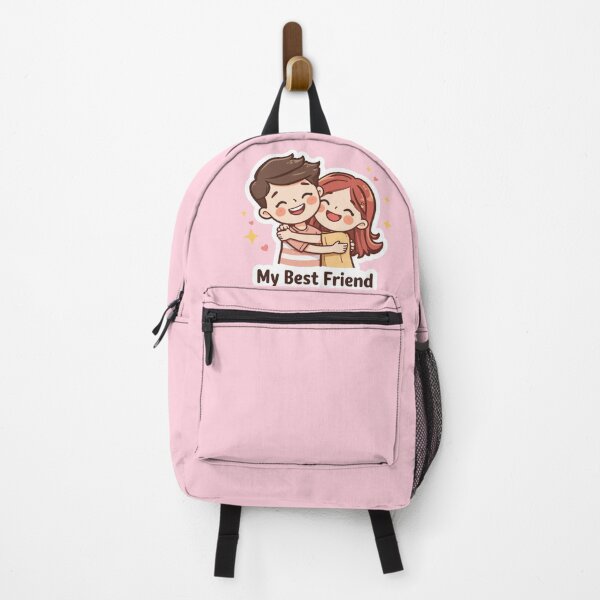 Item preview, My Best Friend Couple Sticker designed and sold by Pransis_Diginer_26.