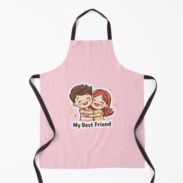Item preview, My Best Friend Couple Sticker designed and sold by Pransis_Diginer_26.