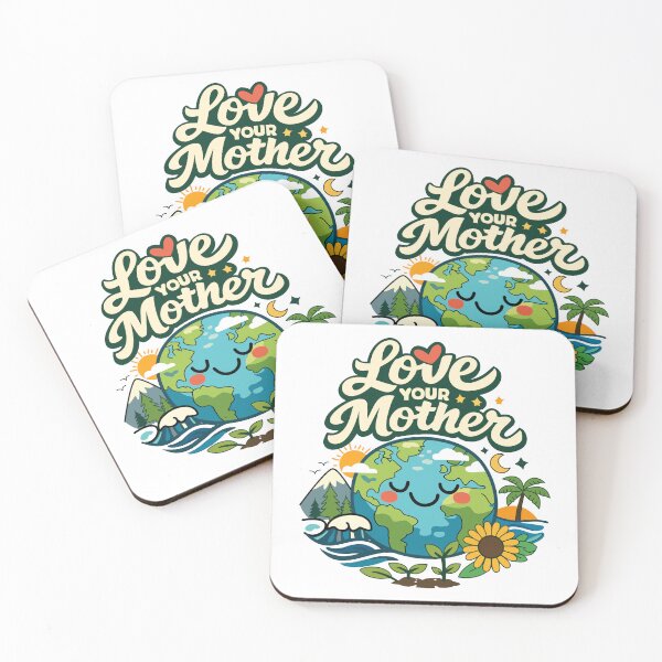 Artikelvorschau, „Liebe deine Mutter Erde“-Shirt – Umweltfreundliches Geschenk für Naturliebhaber entworfen und verkauft von Lu7u.
