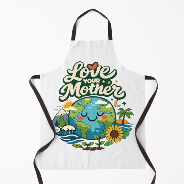 Artikelvorschau, „Liebe deine Mutter Erde“-Shirt – Umweltfreundliches Geschenk für Naturliebhaber entworfen und verkauft von Lu7u.