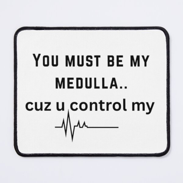 Item preview, Medulla Control Love – Funny Brainstem T-Shirt designed and sold by OffScripted.