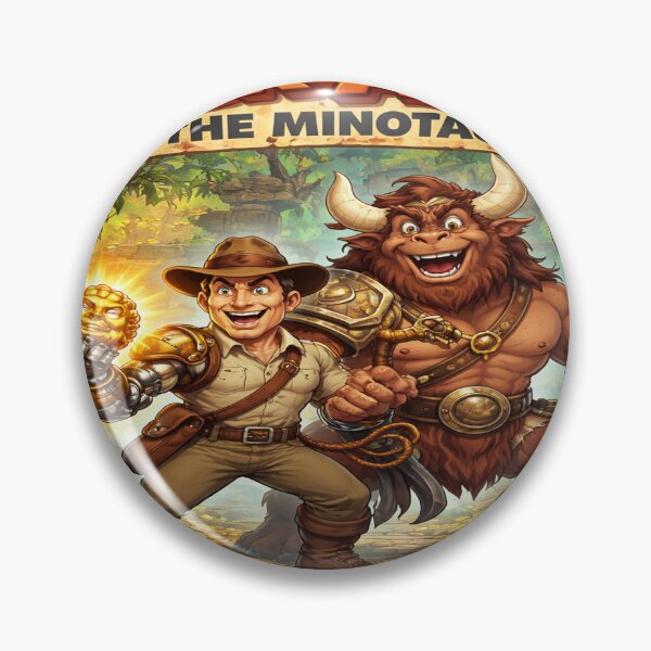 Item preview, Adventures With Dick Arm and the Minotaur designed and sold by HalcyonThings.