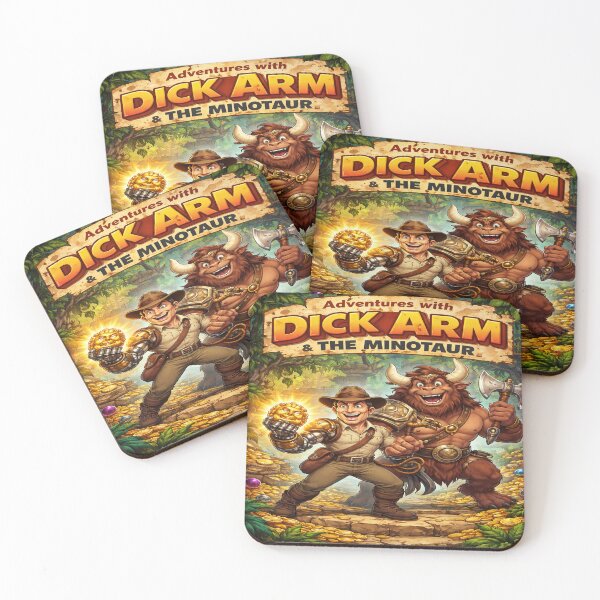 Item preview, Adventures With Dick Arm and the Minotaur designed and sold by HalcyonThings.