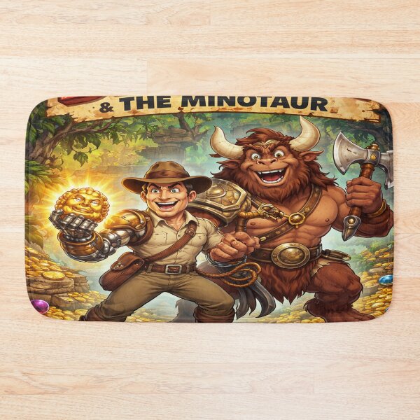 Item preview, Adventures With Dick Arm and the Minotaur designed and sold by HalcyonThings.