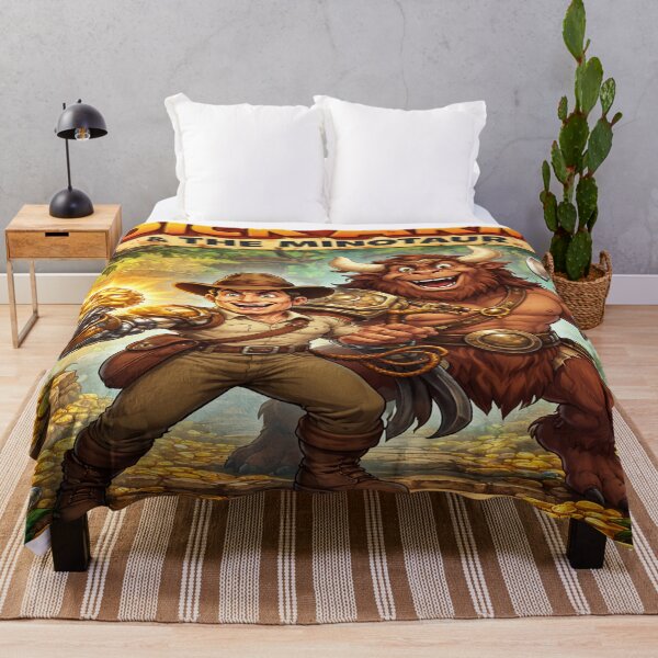 Item preview, Adventures With Dick Arm and the Minotaur designed and sold by HalcyonThings.