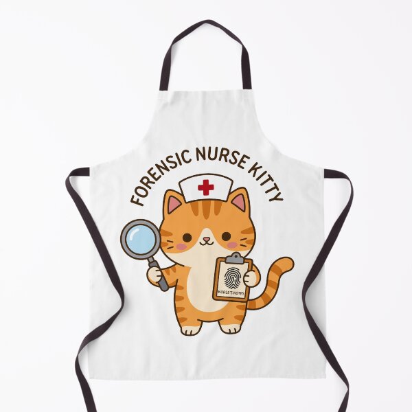 Item preview, Forensic Nurse Kitty - The Voice for the Voiceless designed and sold by officinelala.