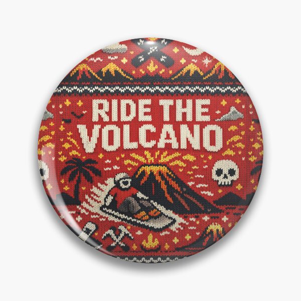 Item preview, Ride the Volcano: Volcano Boarding - Cool Knitting Pattern designed and sold by Mauswohn.