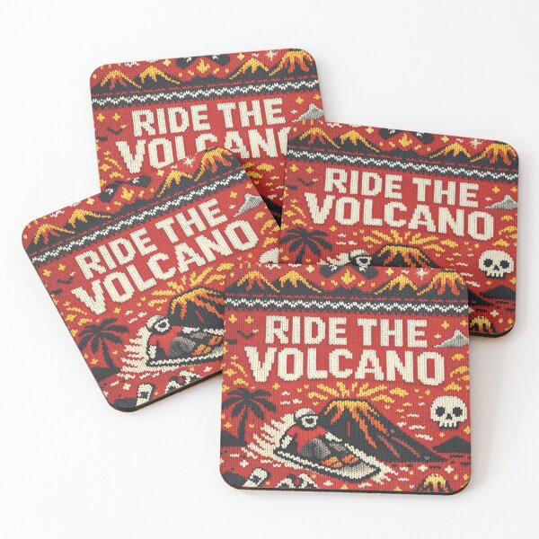 Item preview, Ride the Volcano: Volcano Boarding - Cool Knitting Pattern designed and sold by Mauswohn.