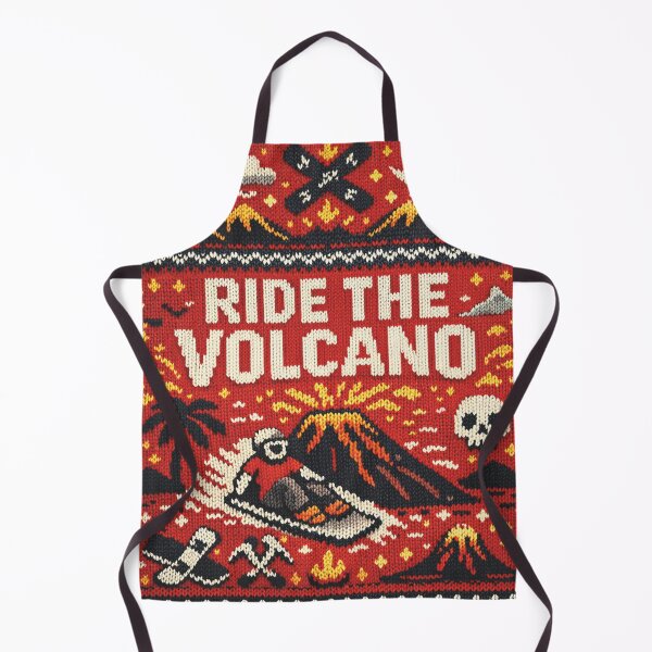 Item preview, Ride the Volcano: Volcano Boarding - Cool Knitting Pattern designed and sold by Mauswohn.