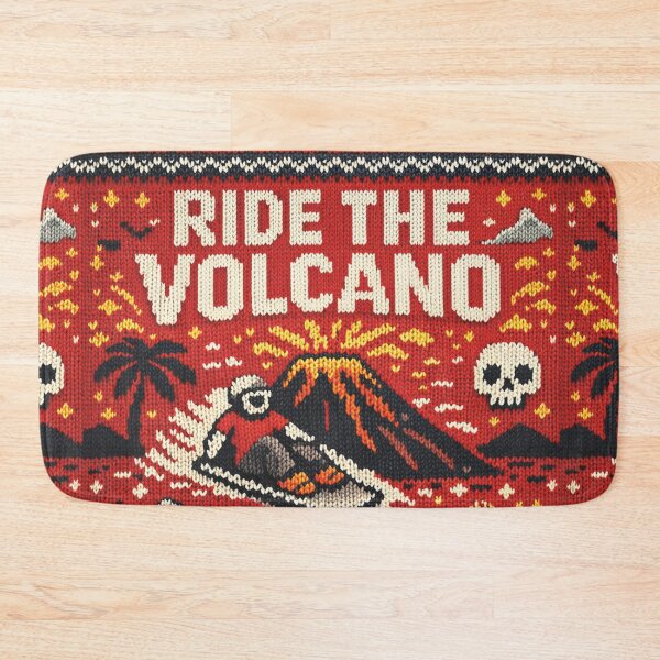 Item preview, Ride the Volcano: Volcano Boarding - Cool Knitting Pattern designed and sold by Mauswohn.