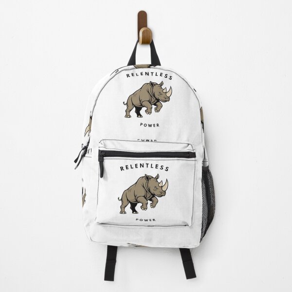 Item preview, Powerful Charging Rhino Wild Animal Art designed and sold by Plain Sight Prints-shop2050.