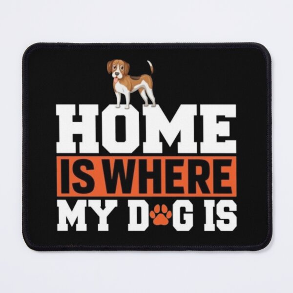 Item preview, Home is Where My Dog Is - Cute Beagle Puppy Dog Lover Gift designed and sold by GenZFashion000.