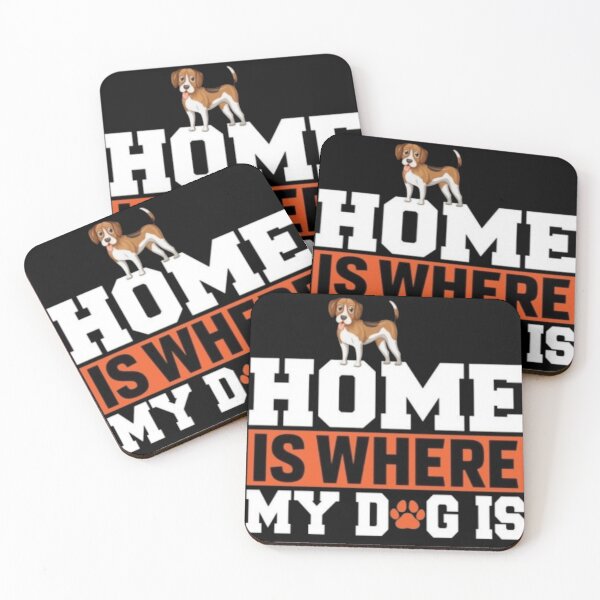 Item preview, Home is Where My Dog Is - Cute Beagle Puppy Dog Lover Gift designed and sold by GenZFashion000.