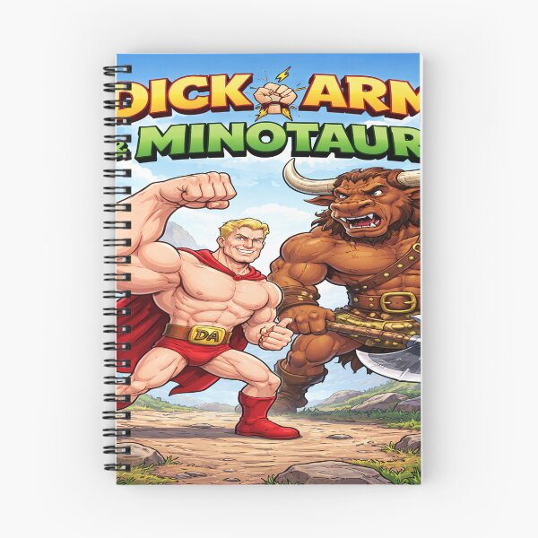 Item preview, Dick Arm and the Minotaur designed and sold by HalcyonThings.