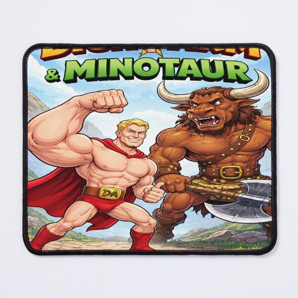 Item preview, Dick Arm and the Minotaur designed and sold by HalcyonThings.
