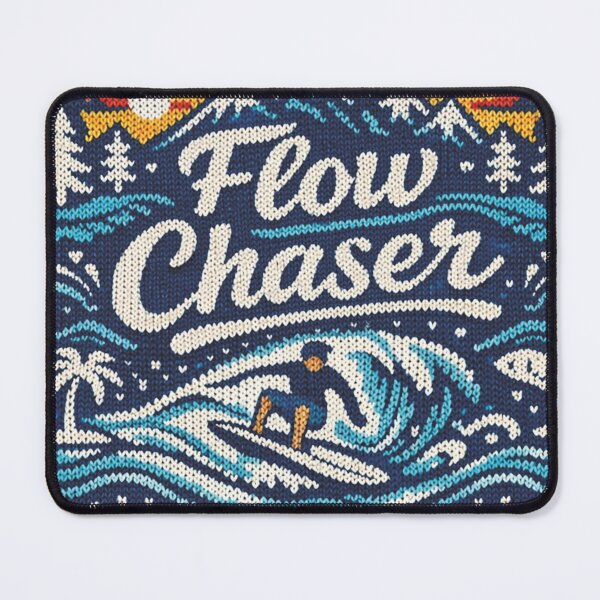 Item preview, Flow Chaser Surfing Wave Riding Cool Knitting Pattern designed and sold by Mauswohn.